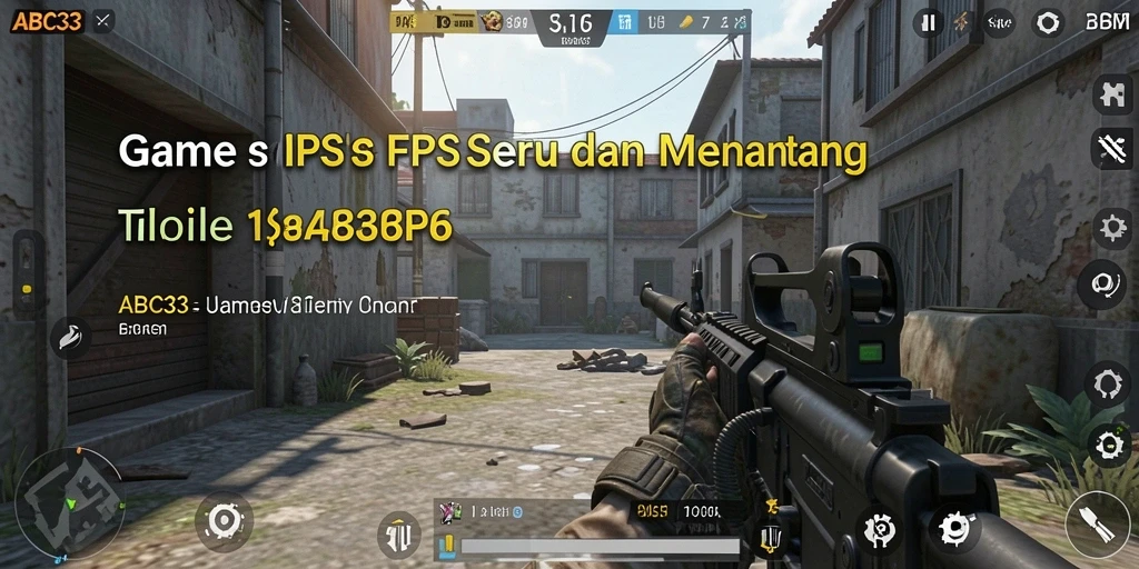 Gameplay seru ABC33 dengan aksi FPS yang mendebarkan.
