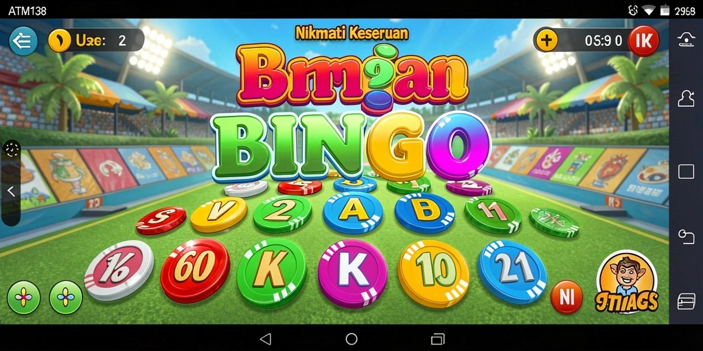 Tampilan gameplay Bingo yang menarik di ATM138.
