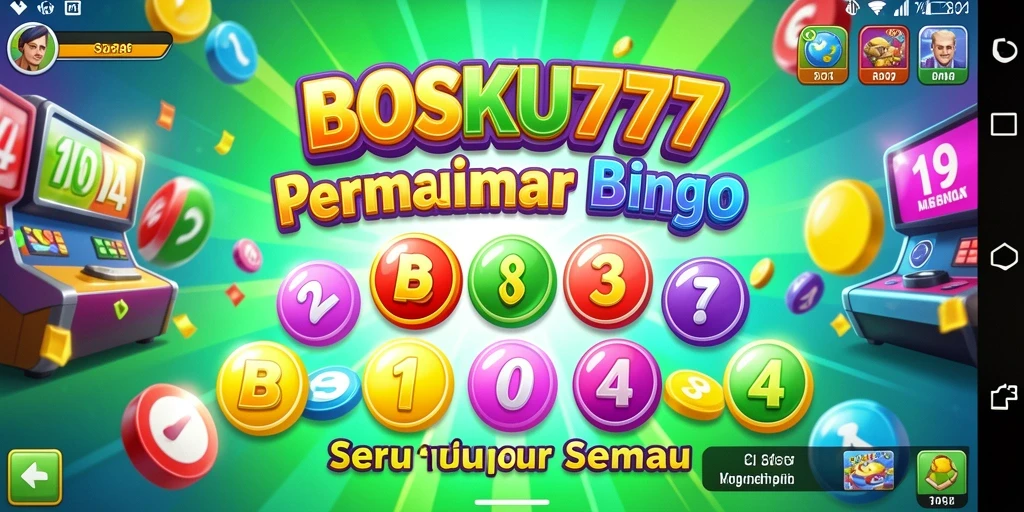 Tampilan gameplay seru dari BOSKU777 dengan teman-teman.