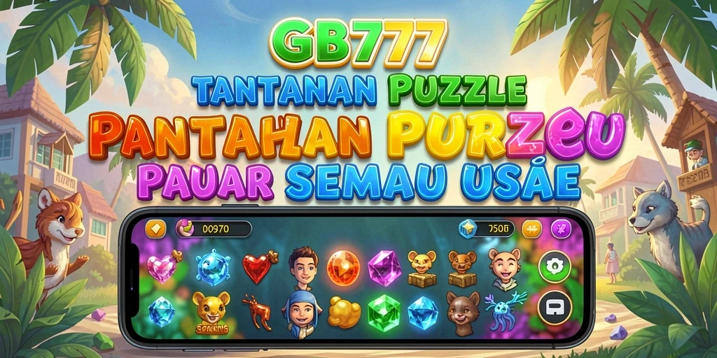 Tampilan gameplay menarik dari GB777 dengan teka-teki seru.