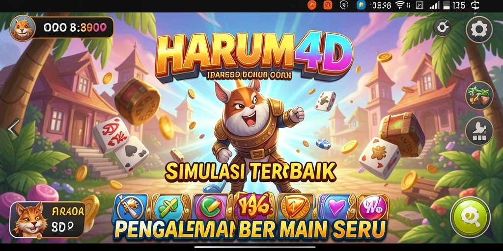 Tampilan gameplay HARUM4D yang menarik dan imersif.