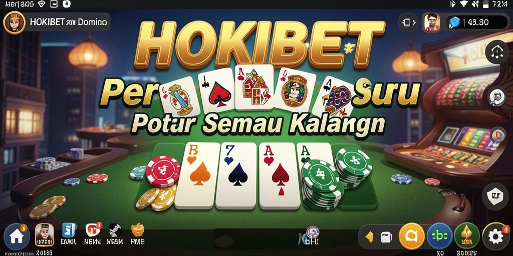 Tampilan gameplay HOKIBET yang menyenangkan dan interaktif.