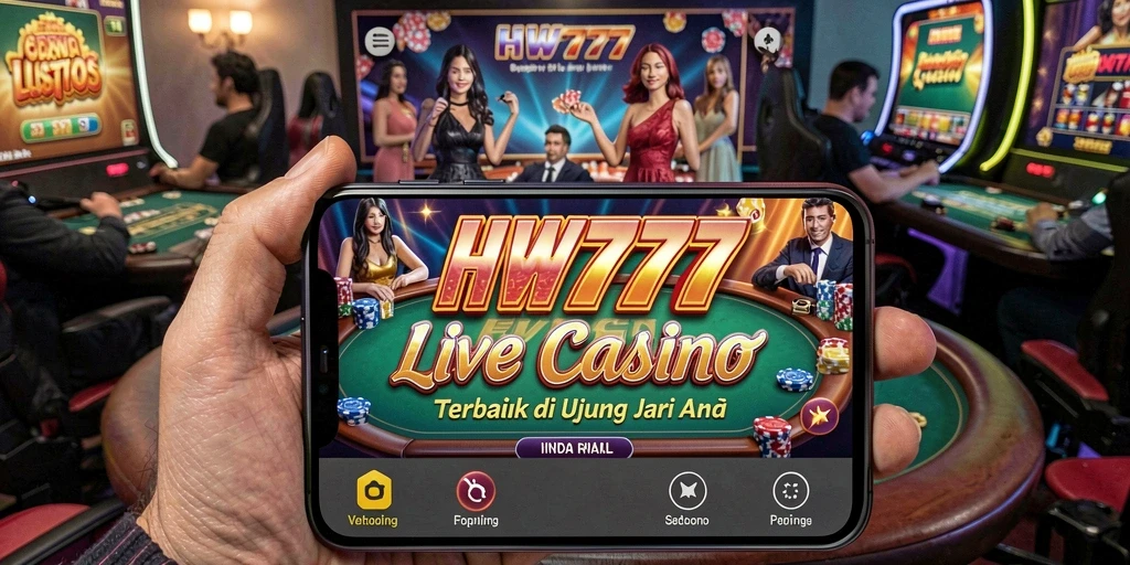 Tampilan gameplay Live Casino yang menarik dan mendebarkan.