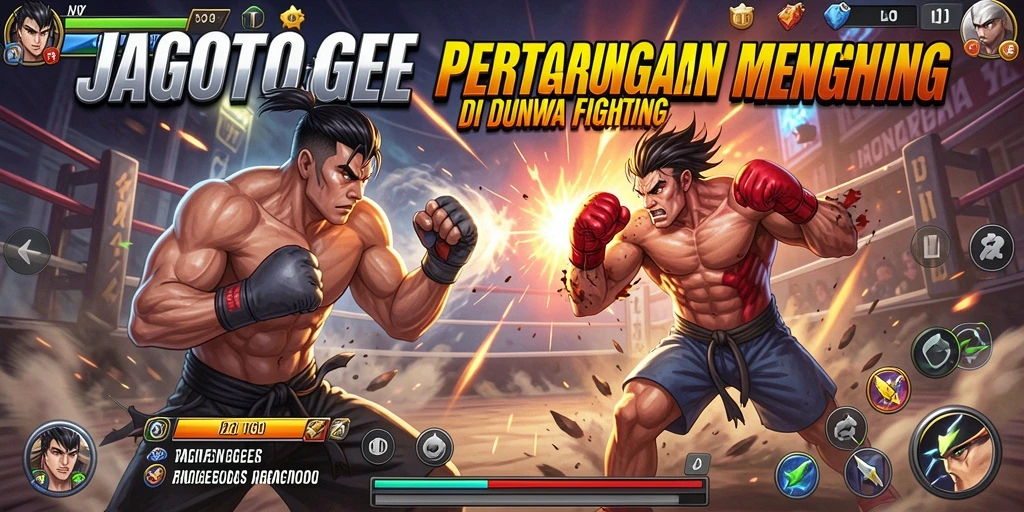 Gameplay Fighting yang mendebarkan di JAGOTOGEL.