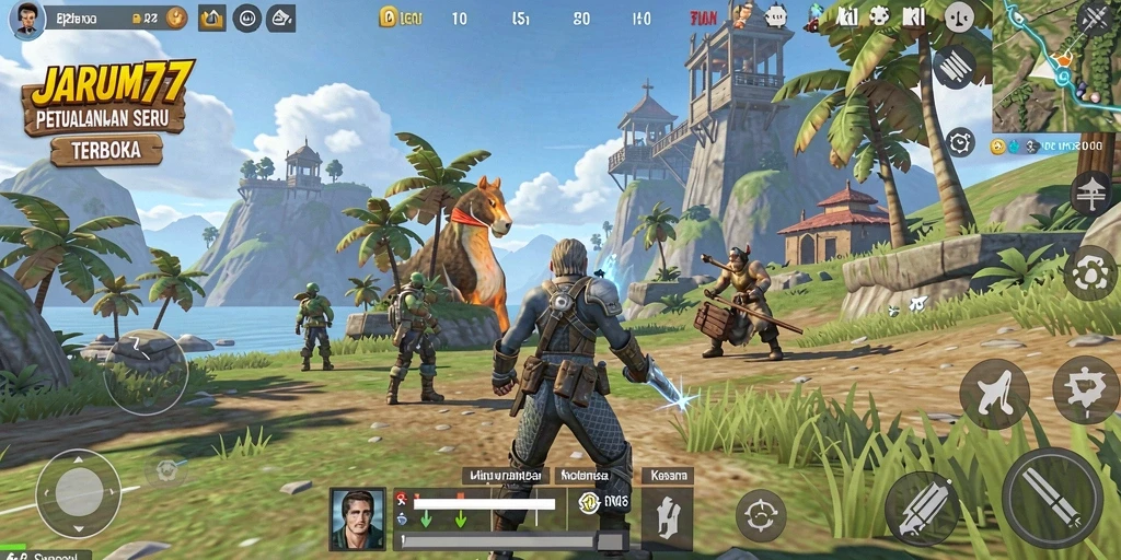 Gameplay seru dan interaksi dalam dunia terbuka JARUM77.