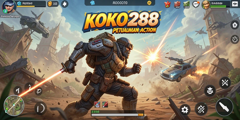 Tampilan gameplay KOKO288 yang mendebarkan dan menantang.