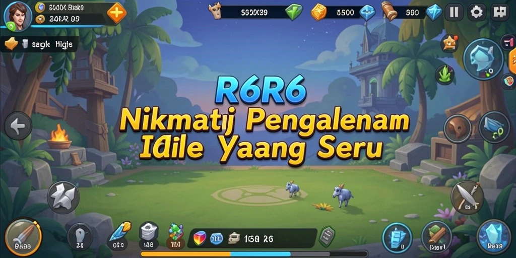 Tangkapan layar R6R6 menampilkan karakter yang sedang dalam aksi gameplay Idle.