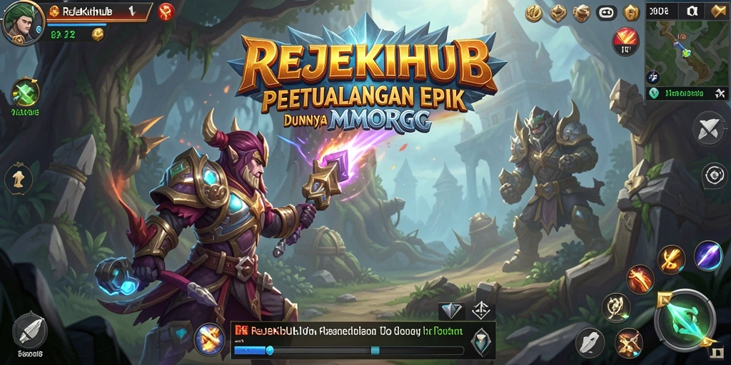 Tampilan menarik dari gameplay seru dalam REJEKIHUB.