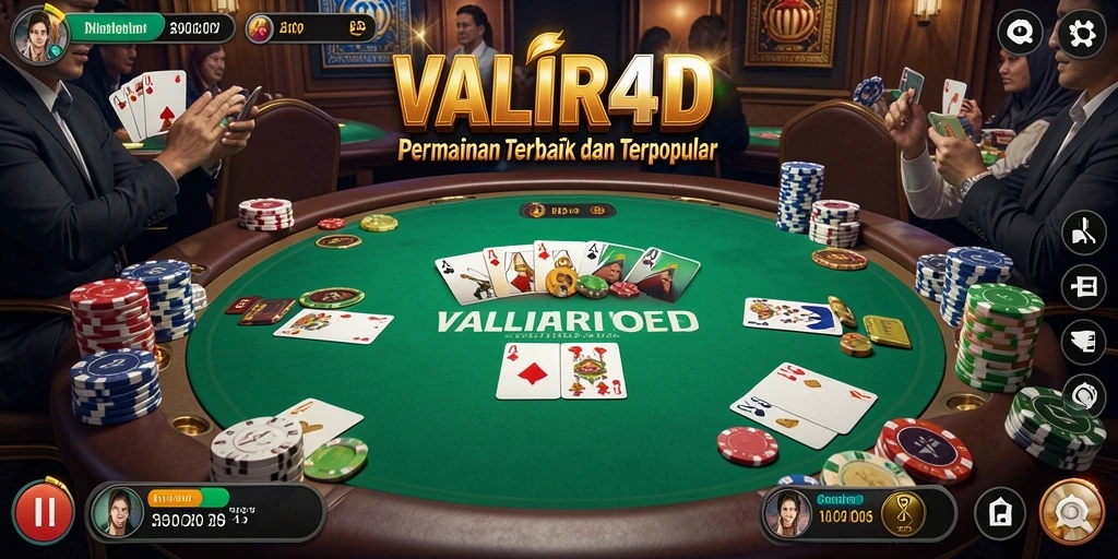 Tampilan gameplay seru dan kompetitif dalam VALIR4D.