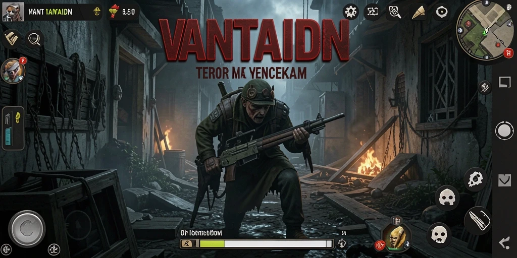 Gameplay VANTAIDN yang menciptakan suasana mencekam dan menegangkan.