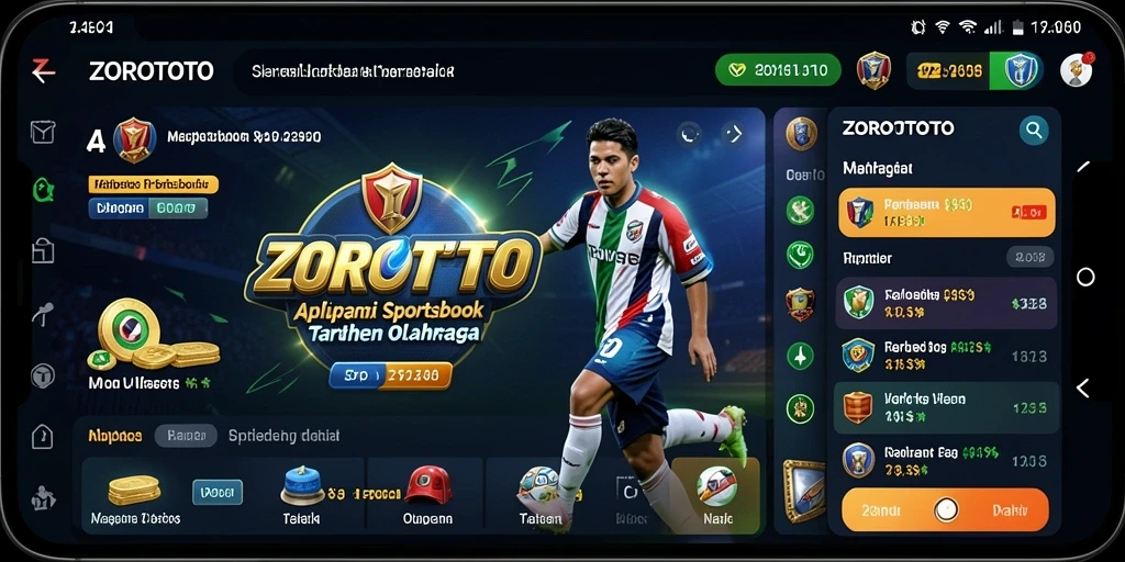 Tampilan antarmuka ZOROTOTO yang menarik dan intuitif.